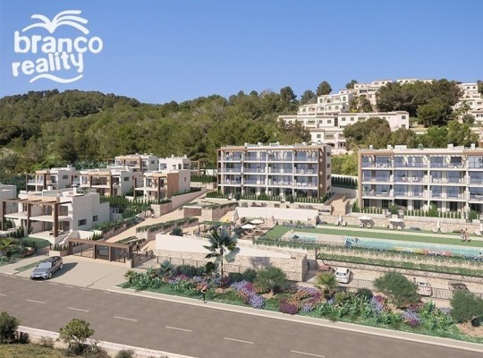 NOVÁ VÝSTAVBA : Apartmány a vily ve Font de Sa Cala