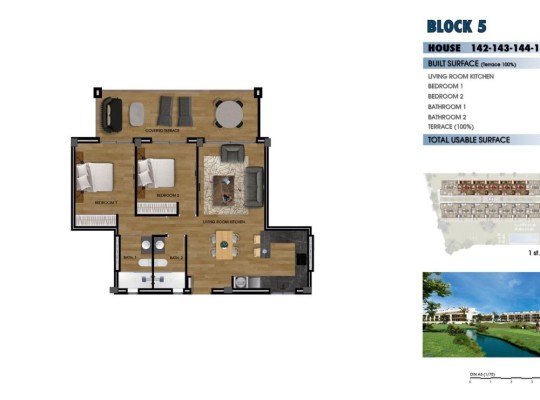 Los Alcazares (La Serena Golf), Apartment #RD-N8128