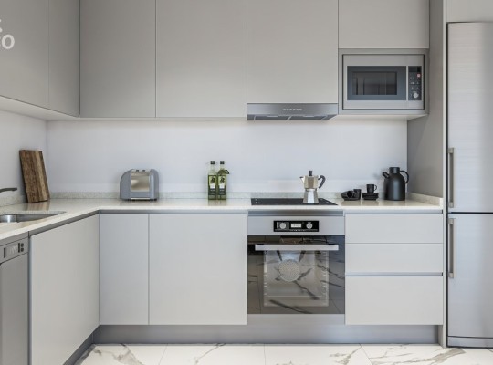 Novostavba apartmánů pouhých 300 metrů od pláže