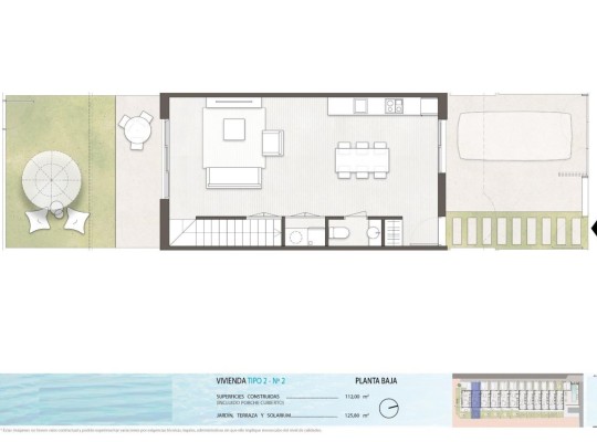 Pilar de La Horadada (pueblo), Townhouse #CQ-00-90036