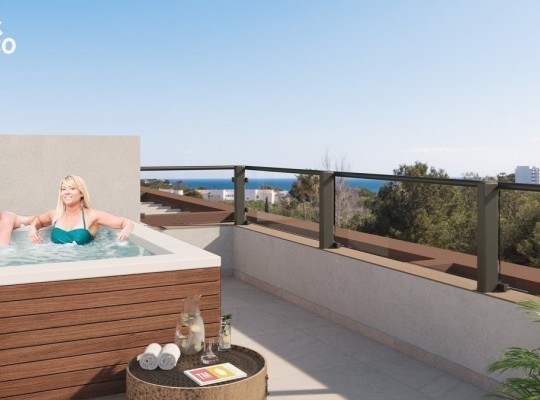 NOVÁ VÝSTAVBA : Apartmány a vily ve Font de Sa Cala