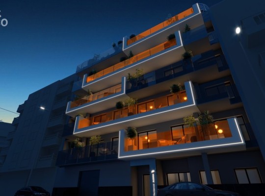 Luxury apartments in Torrevieja, a few minutes from Cura beach.