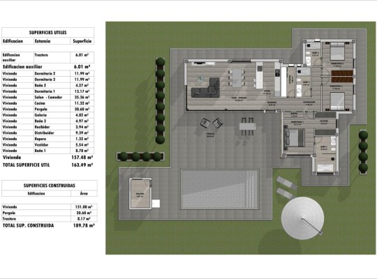 Aspe (Poligono 19), Villa #RD-N8931