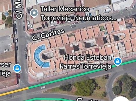 Apartmán s garáží a velkou terasou v centru, Torrevieja