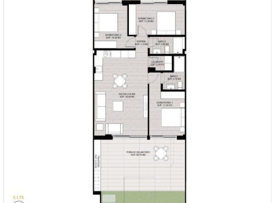 San Pedro del Pinatar (Los Cuarteros), Bungalow #CQ-00-79457