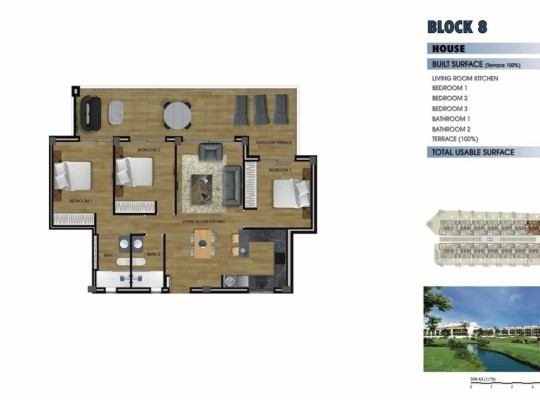 Los Alcazares (La Serena Golf), Apartment #CQ-00-29679