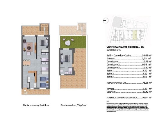 Pilar de La Horadada (pueblo), Bungalow #CQ-00-68528