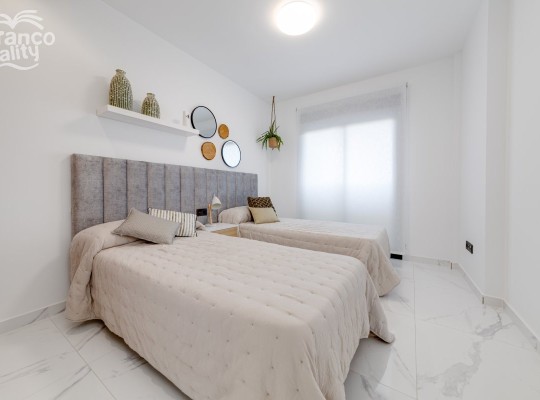 Apartmány se 2 nebo 3 ložnicemi v El Raso.
