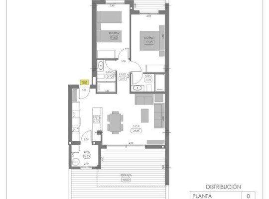 Algorfa (La Finca Golf), Bungalow #CQ-00-52455