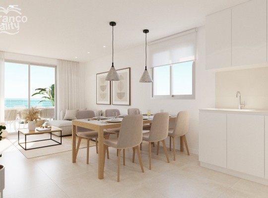 New project in Santa Pola, just 200 meters from LISA beach.
