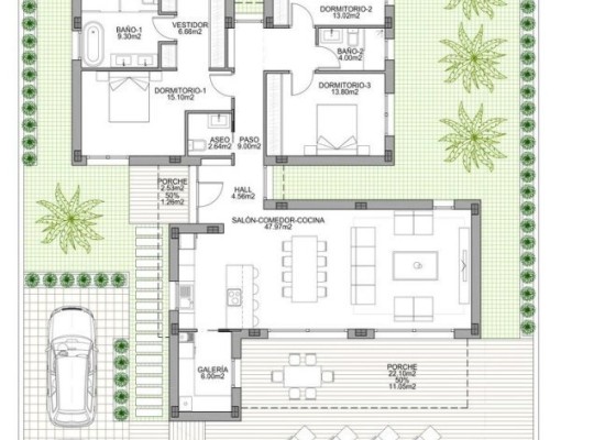 Benijofar (Polideportivo), Villa #CQ-00-57994