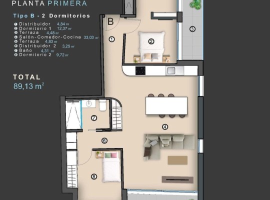Torrevieja (Centro), Apartment #RD-N9594