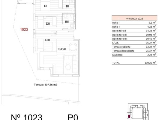 San Miguel de Salinas (Pueblo), Apartment #RD-N8564