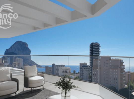 APARTMÁNY V CALPE JEN 200 METRŮ OD PLÁŽE