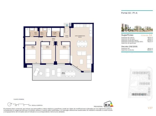 Other areas (Almerimar), Apartment #CQ-00-35083