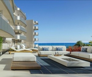 Moderní apartmány s výhledy na moře, Torremolinos