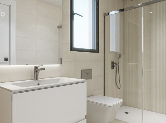 Novostavba apartmánů pouhých 300 metrů od pláže