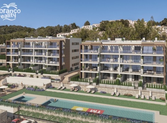 NOVÁ VÝSTAVBA : Apartmány a vily ve Font de Sa Cala