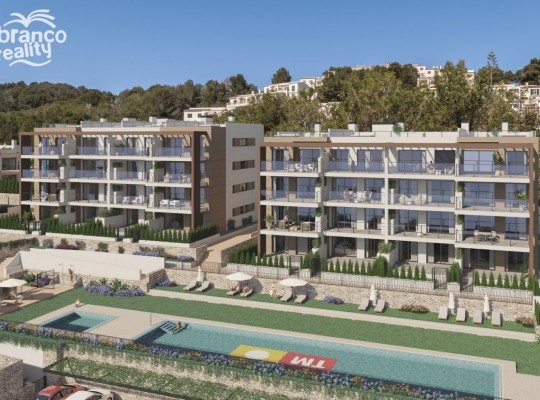 NOVÁ VÝSTAVBA : Apartmány ve Font de Sa Cala 4 + kk