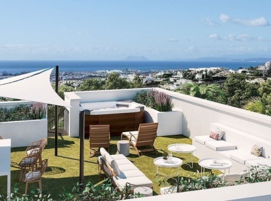 Apartmánová vesnička v tradičním stylu, Benahavíz, Marbella