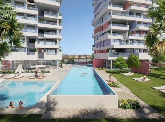 New complex a few meters from the beach in Calpe