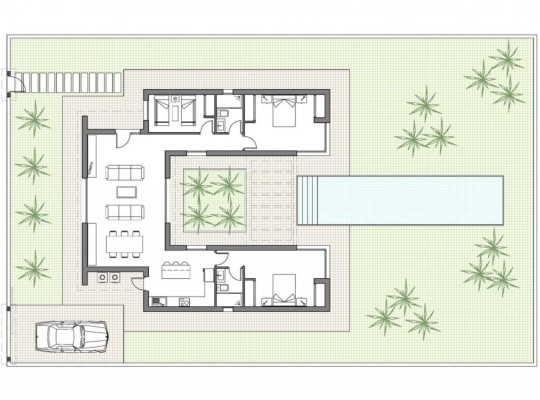 Benijofar (Polideportivo), Villa #CQ-00-74012