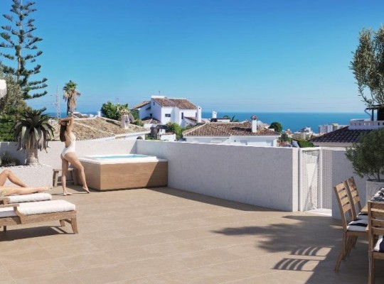 Byty v centru Fuengiroly s wellness, vyhřívaným bazénem a garáží 