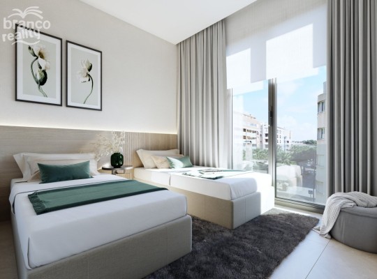 Apartmány jen 100 metrů od pláže v Guardamar del Segura