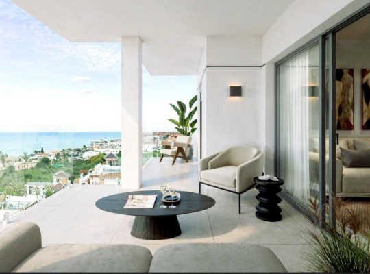 Apartmány s výhledem na moře El Penoncillo, Torrox Costa