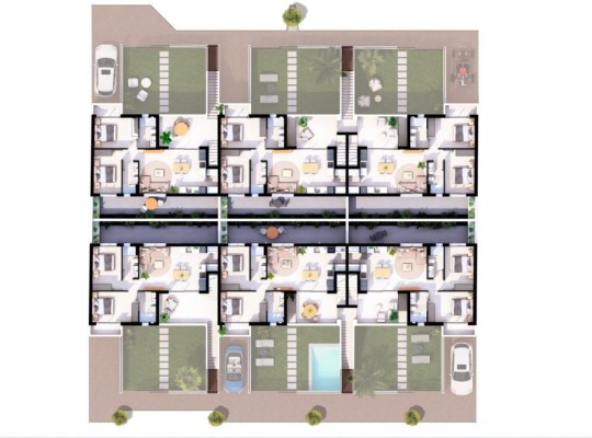 San Pedro del Pinatar (Lo Pagan), Bungalow #RD-N9193