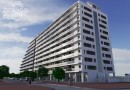 Apartmány první linii na pláži v Oropesa del Mar, Costa Valencia.