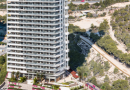 A unique project of apartments with sea views in Benidorm.