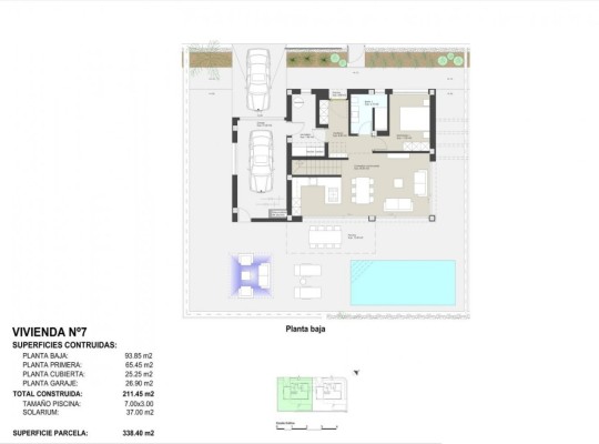 Pilar de La Horadada (Las Higuericas), Villa #CQ-00-21548