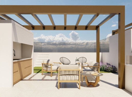 Apartmán se 2 ložnicemi v San Pedro del Pinatar