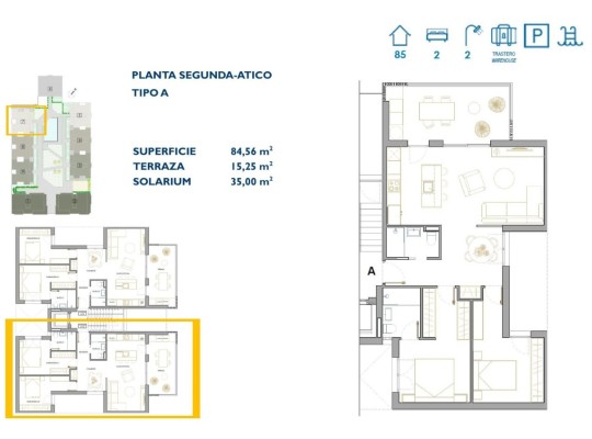 San Pedro del Pinatar (Pueblo), Penthouse #RD-N8083
