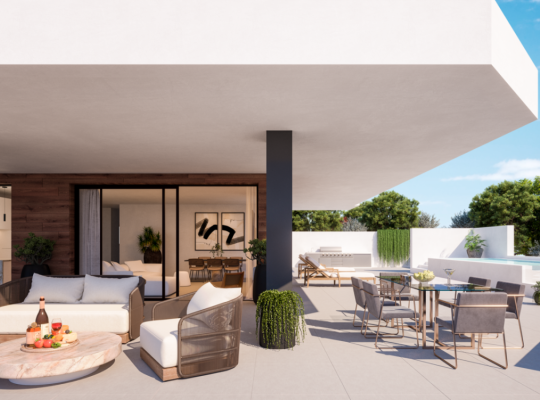 Apartmány, penthousy a gardenvily s výhledem na moře, El Higuerón