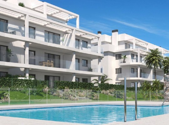 Rezidence v zeleni pouze 700m od moře, El Chaparral, Mijas