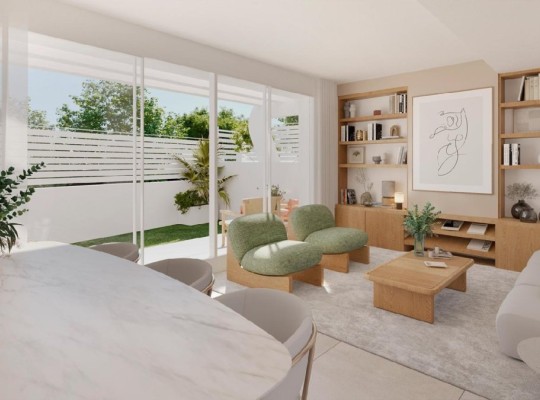 Řadové domy v centru centra Estepony