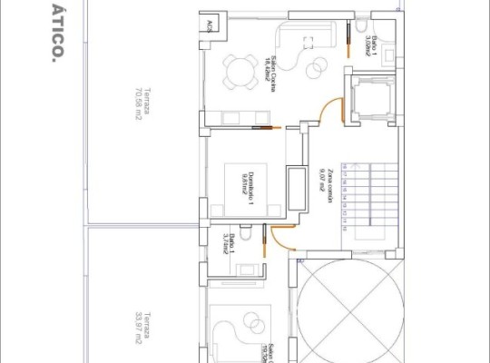 Guardamar del Segura (Pueblo), Penthouse #RD-N8818