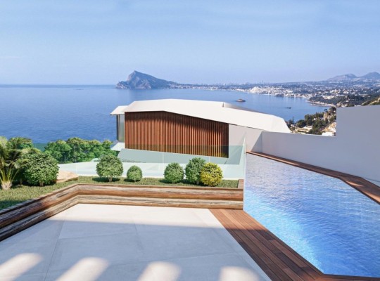 Luxusní apartmány a vily na pláži v Mascaratu, Calpe