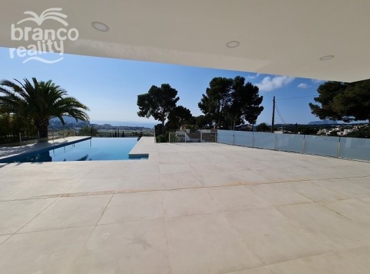 Luxusní moderní vila z  výhledem na moře, Moraira