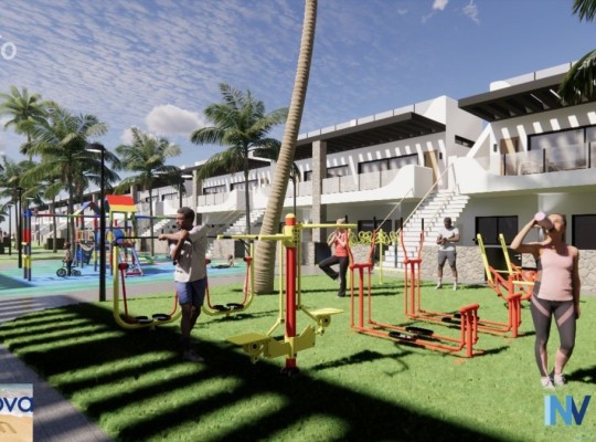 Complex with 2 or 3 bedroom apartments in Punta Prima