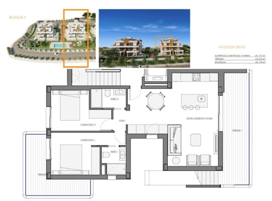 Fuente Álamo (Hacienda del Alamo), Penthouse #RD-N8864