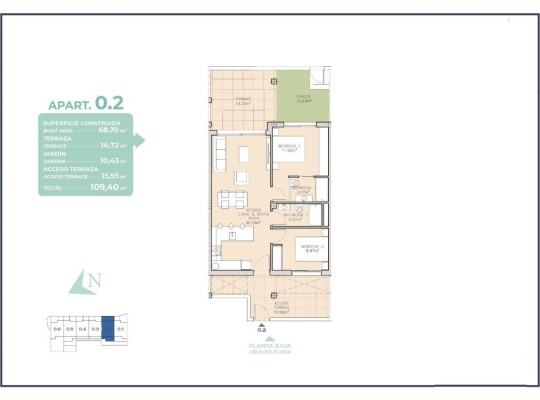 Los Alcazares (Serena Golf), Apartment #CQ-00-85311