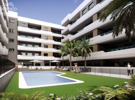 Apartment in Santa Pola with 2 or 3 bedrooms