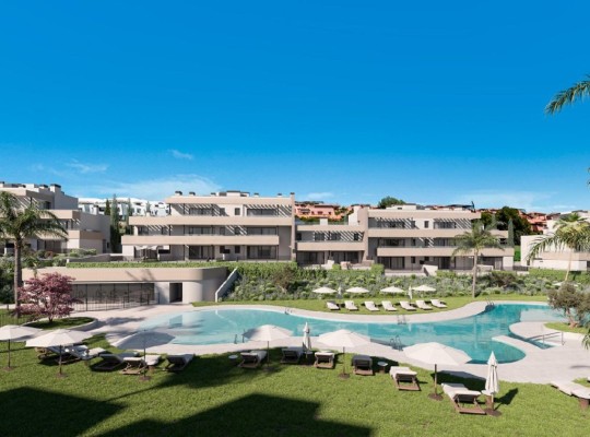 Apartmány 3KK , 4KK a 5KK v krásném prostředí Casares, Estepona