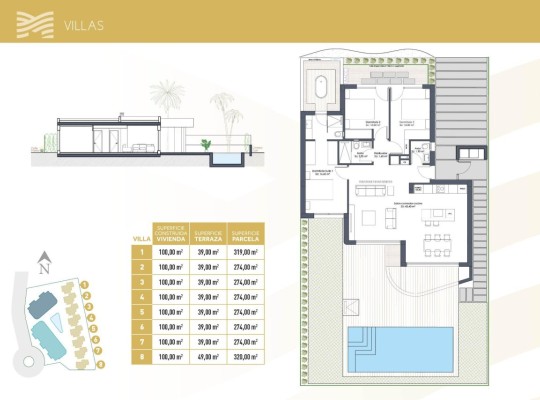 Los Alcazares (Serena Golf), Villa #RD-N8972