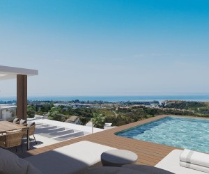 Luxusní apartmány s výhledem na moře v La Resina, Estepona