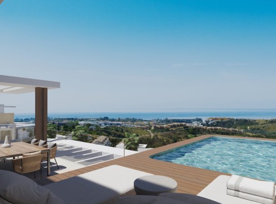 Luxusní apartmány s výhledem na moře v La Resina, Estepona