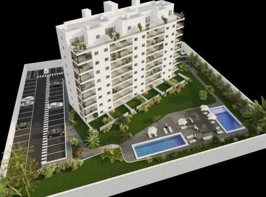 Novostavby apartmánů v Cala Finestrat, Villajoyosa